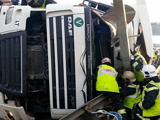Beim Einsatz auf der A23 Beim Einsatz auf der A23