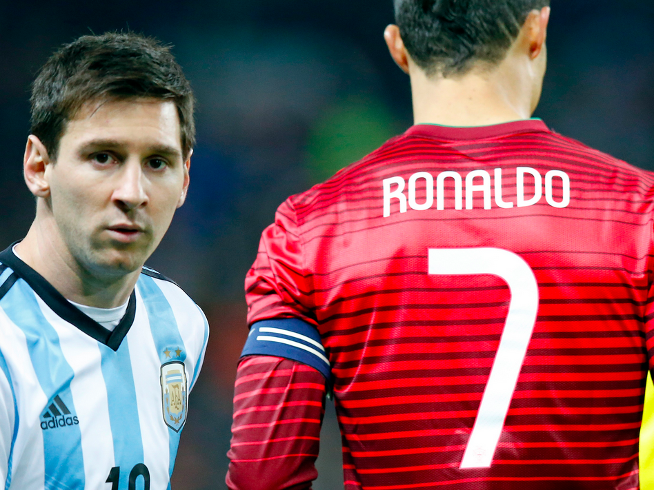 Messi und Ronaldo bringen es auf einen Gesamtwert von 240 Millionen Euro!
