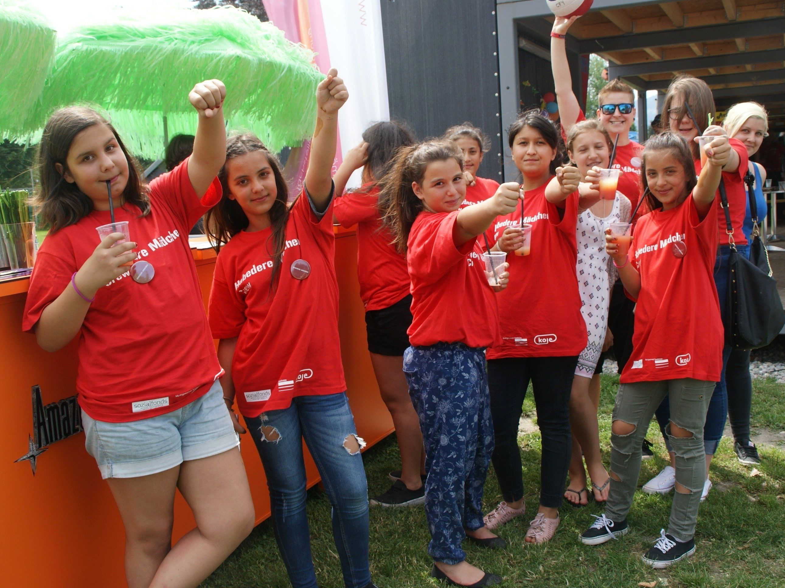 Die Mädels hatten großen Spaß! Die Mädels hatten großen Spaß!