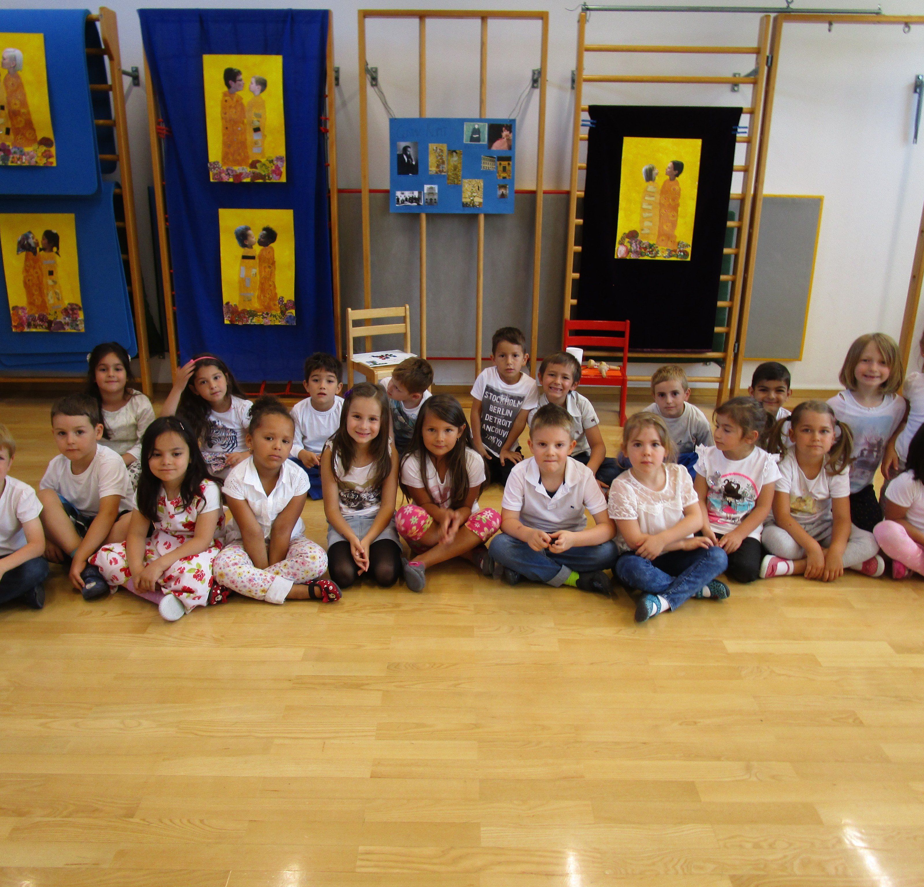 Die Fröschligruppe hatte viel Spaß mit dem Thema Kunst Die Fröschligruppe hatte viel Spaß mit dem Thema Kunst