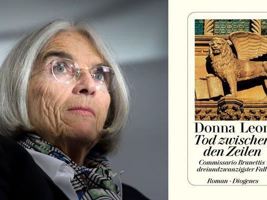 "Tod zwischen den Zeilen" heißt der neue Roman von Donna Leon