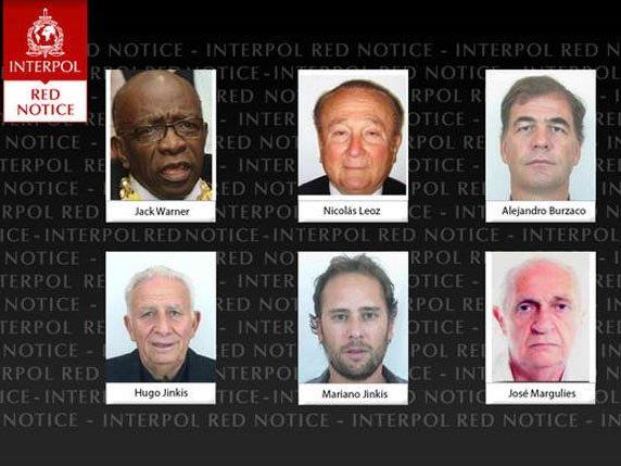 Die USA bitten um die Auslieferung dieser Männer aus dem Dunstkreis der FIFA.