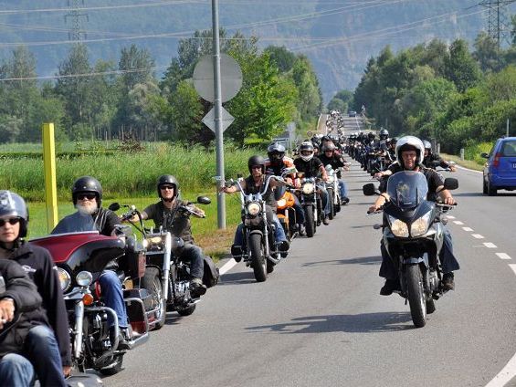 Das karitative Biker-Event wird dieses Jahr über eine neue Strecke geführt. Das karitative Biker-Event wird dieses Jahr über eine neue Strecke geführt.
