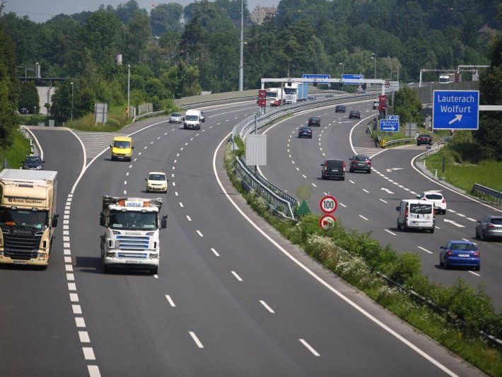 VCÖ: Wo in Vorarlberg die meisten Lkw fahren. VCÖ: Wo in Vorarlberg die meisten Lkw fahren.
