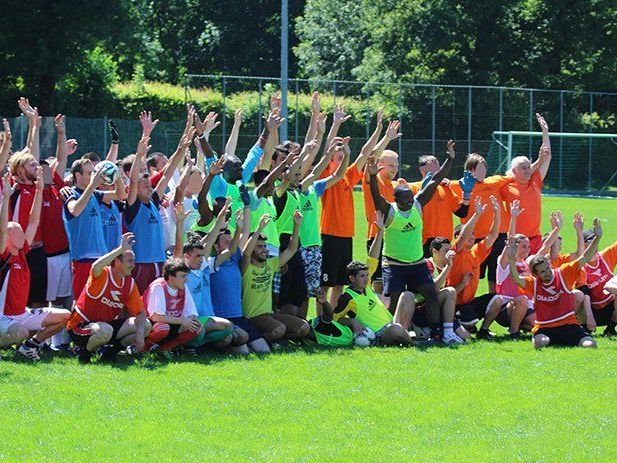 Sechs verschiedene soziale Einrichtungen spielten in Sulz Fußball Sechs verschiedene soziale Einrichtungen spielten in Sulz Fußball