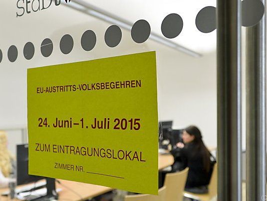 Die wichtige Marke von 100.000 Unterzeichnern wurde klar überschritten Die wichtige Marke von 100.000 Unterzeichnern wurde klar überschritten