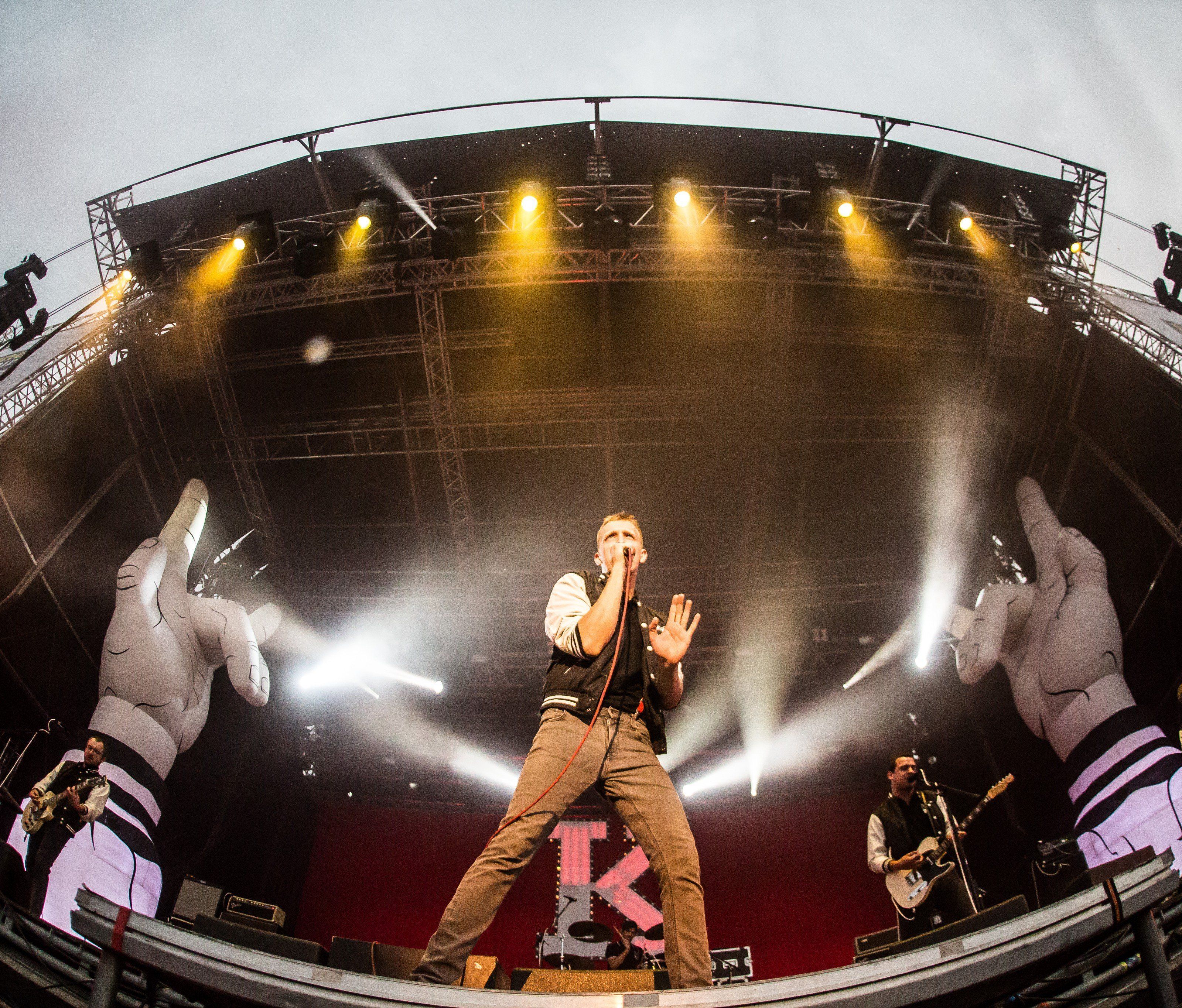 Kraftklub sorgten schon 2013 für Begeisterung beim Szene Openair. Kraftklub sorgten schon 2013 für Begeisterung beim Szene Openair.