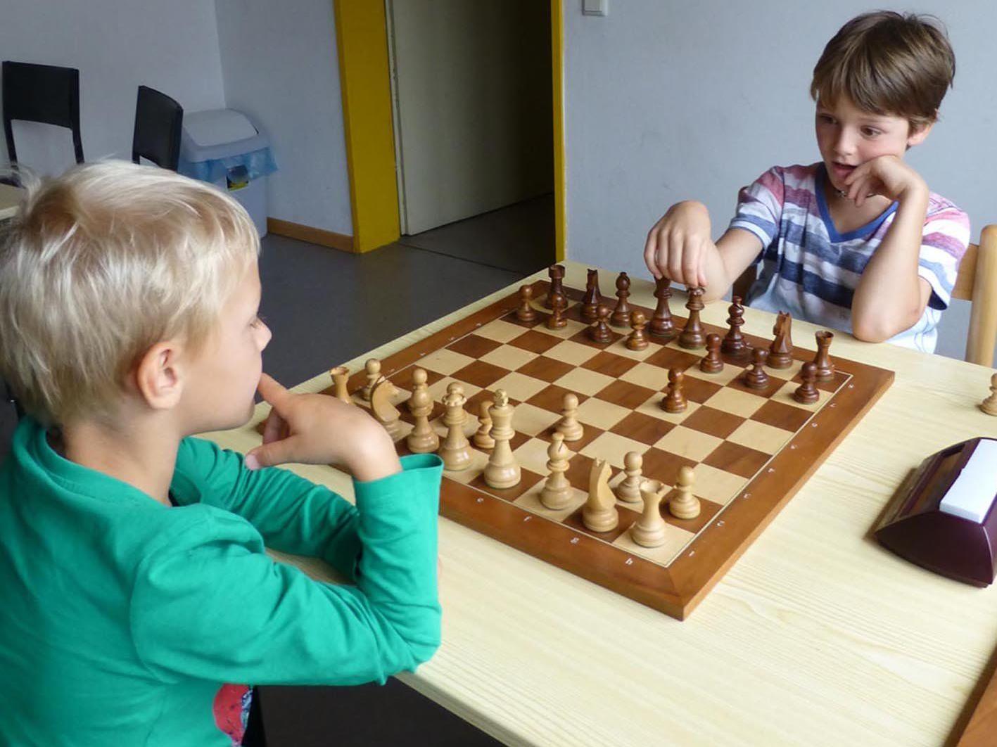 Seit Jahren ein Renner beim Sommerferien-Programm: „Schach – das Spiel für schlaue Köpfe“.