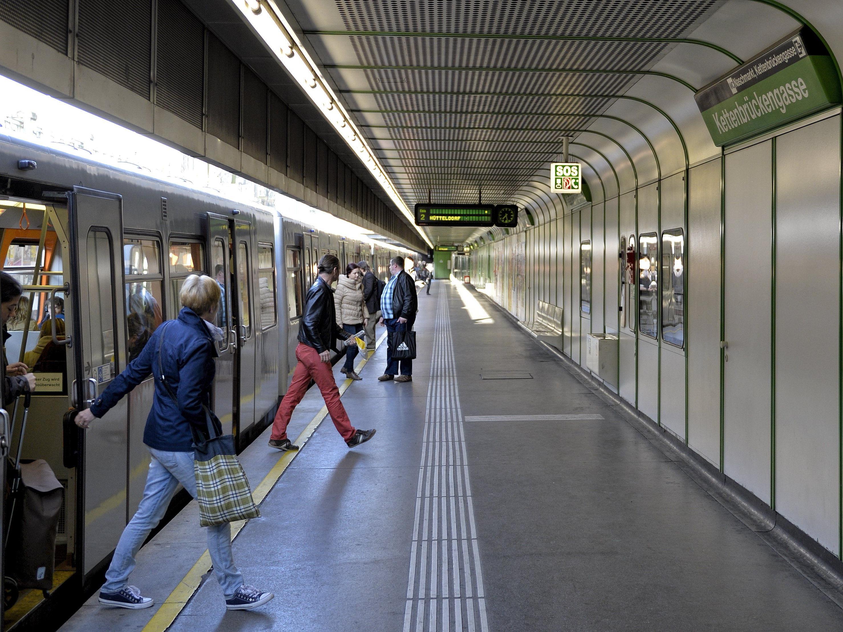 Eine soziale Studie sorgte für Aufregung in der Wiener U-Bahnlinie U4.