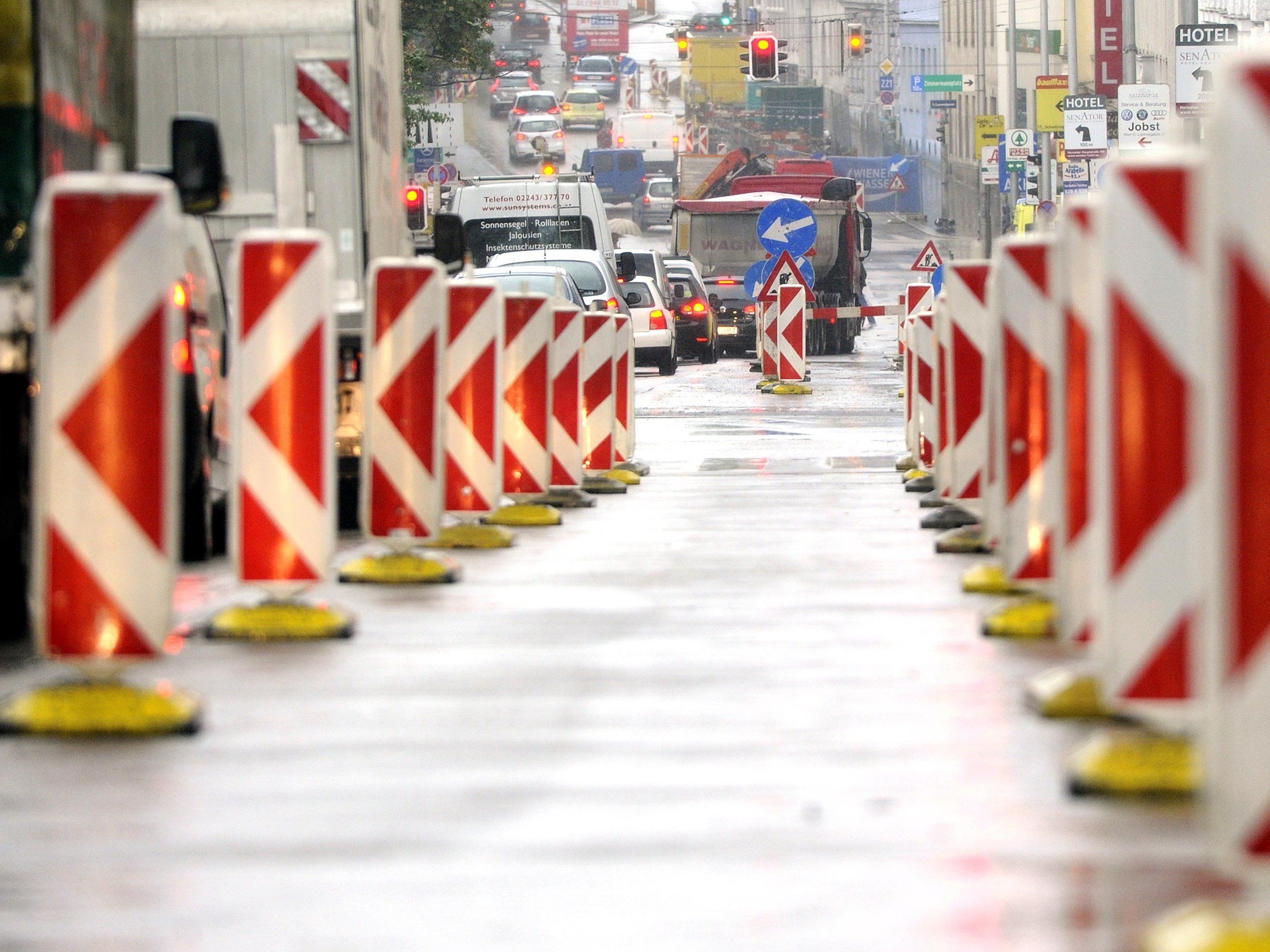 Vom 18. bis 20. Juli kommt es zu einer kompletten Sperre der Brünner Straße in Floridsdorf.