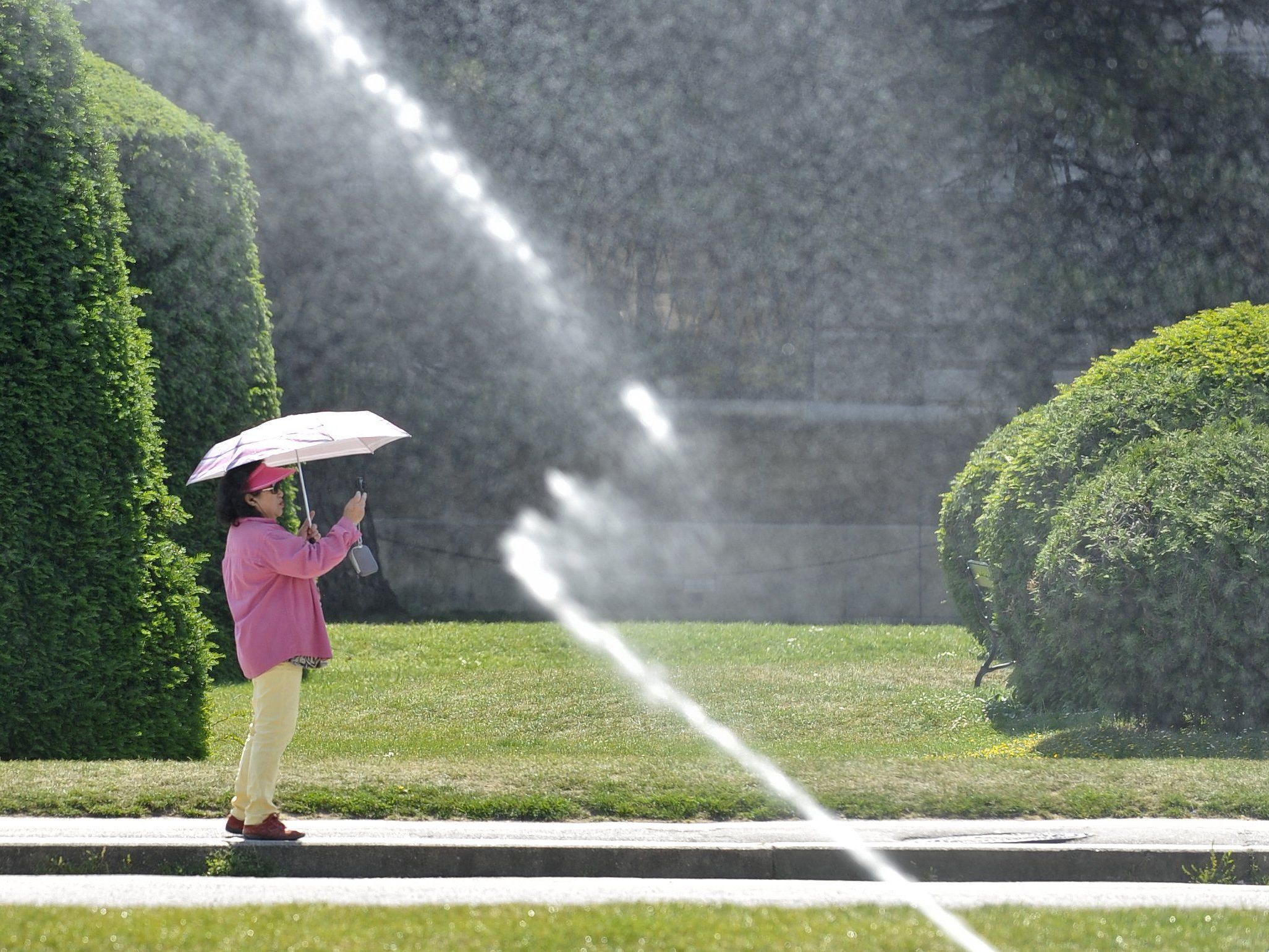 Der Sommer macht sich mit entsprechenden Temperaturen breit