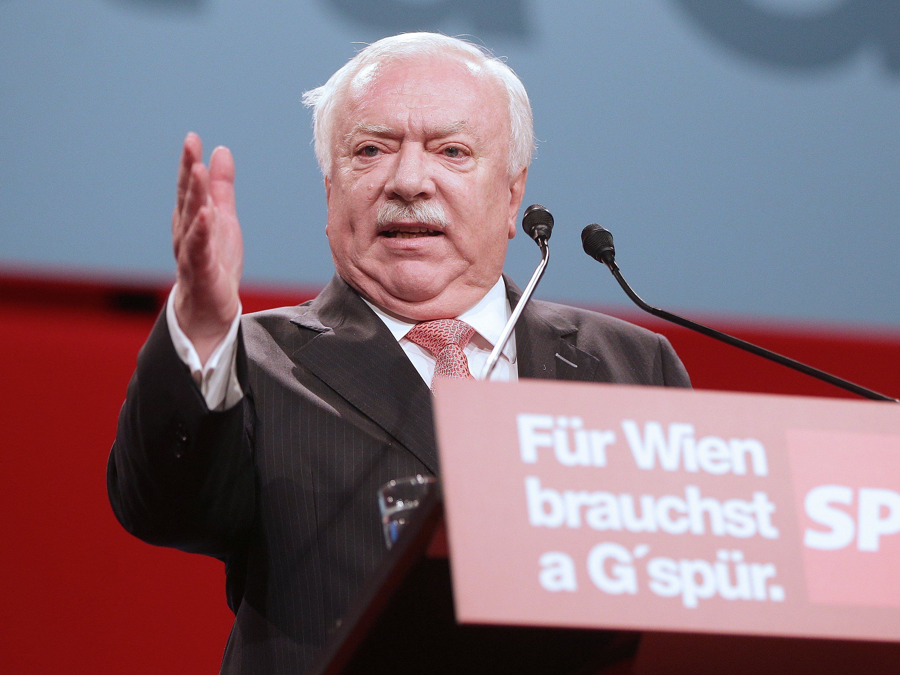 Häupl will für Wiener AMS mehr Geld vom Bund Häupl will für Wiener AMS mehr Geld vom Bund
