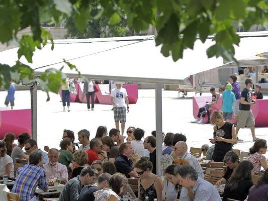 Frühstücken in den Gastgärten der Stadt Frühstücken in den Gastgärten der Stadt