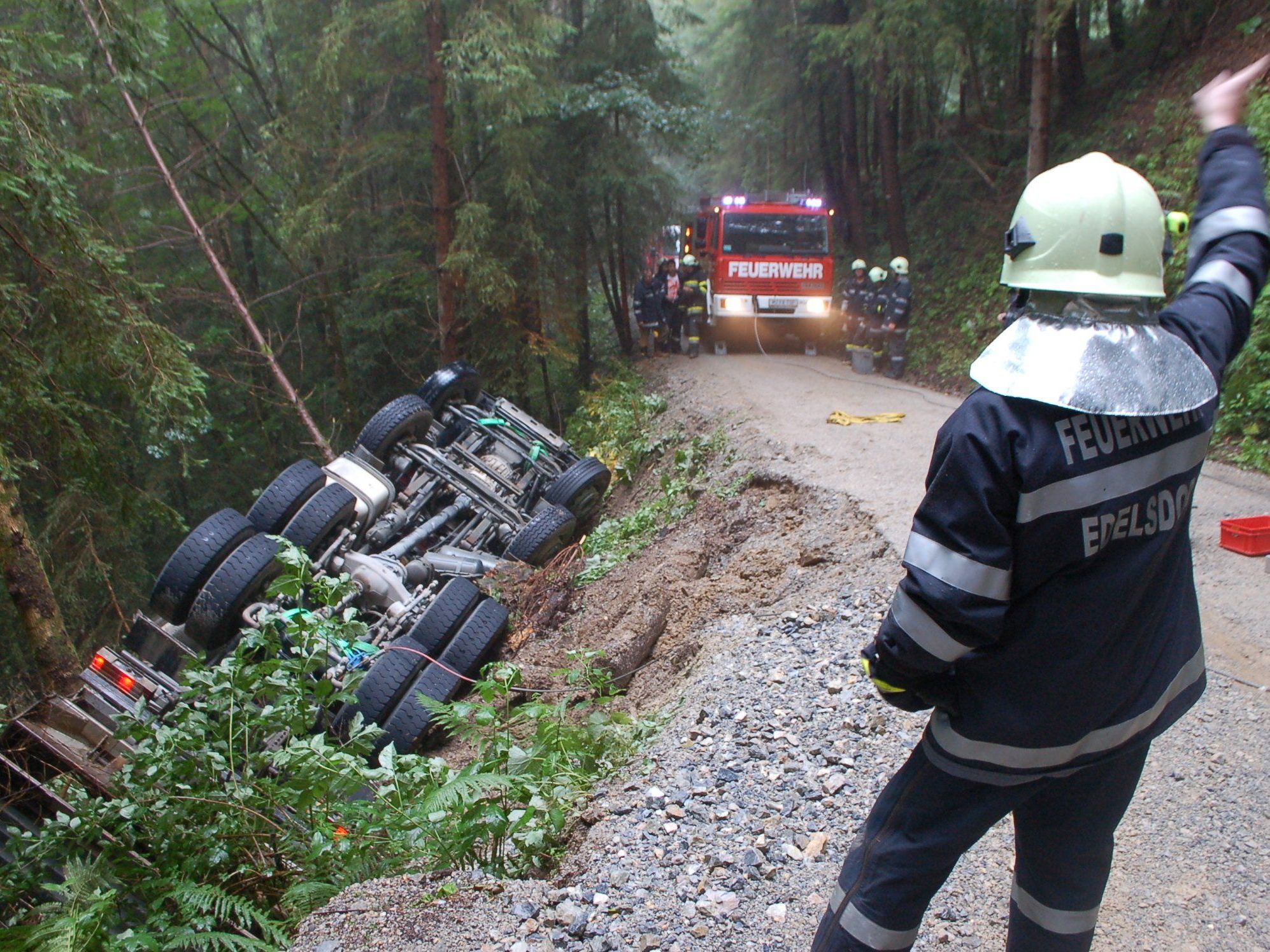 Schwere Unwetter in der Steiermark.