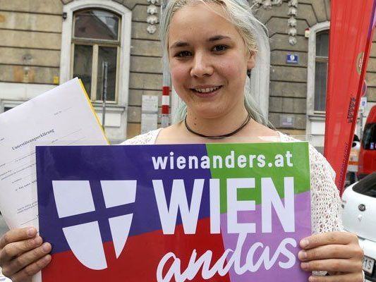 "Wien Anders" stellt sich der Wahl in Wien