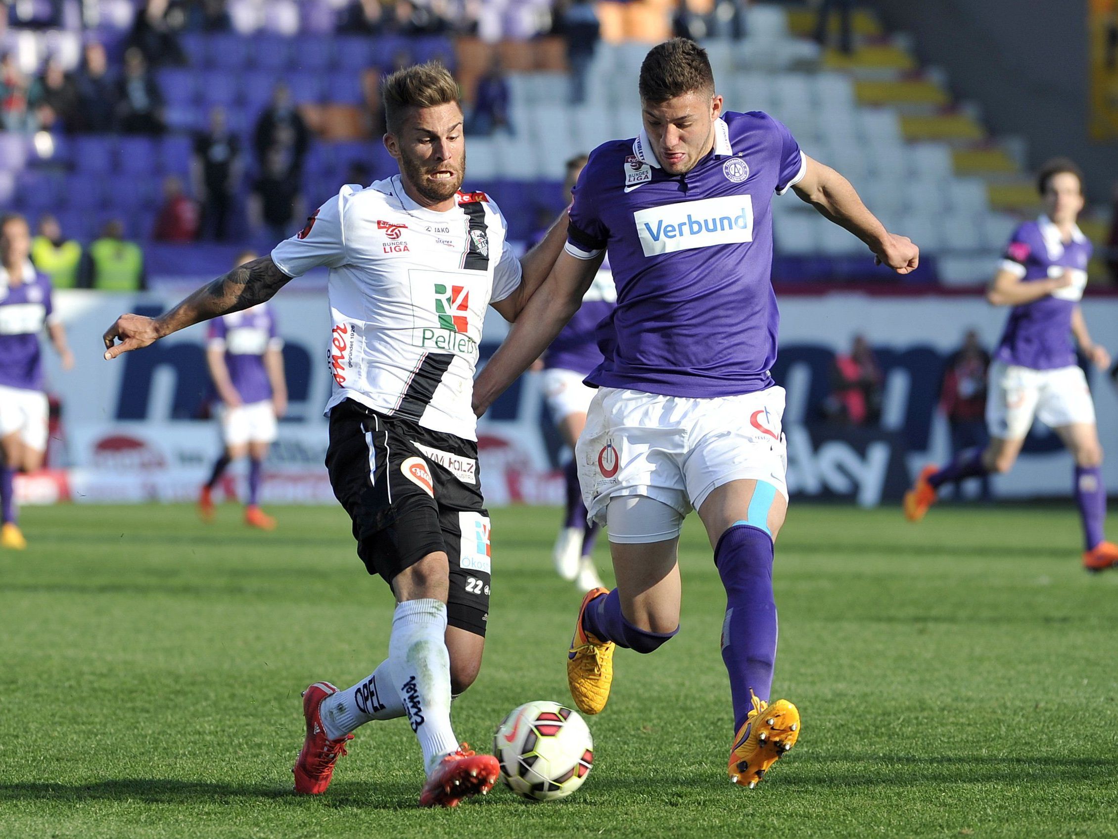 LIVE-Ticker zum Spiel WAC gegen FK Austria Wien ab 18.30 Uhr.