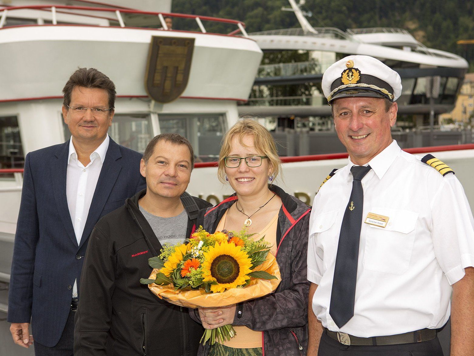 Der sieben Millionste Fahrgast darf sich über einen Gutschein für eine weiter Bodensee-Kreuzfahrt freuen.