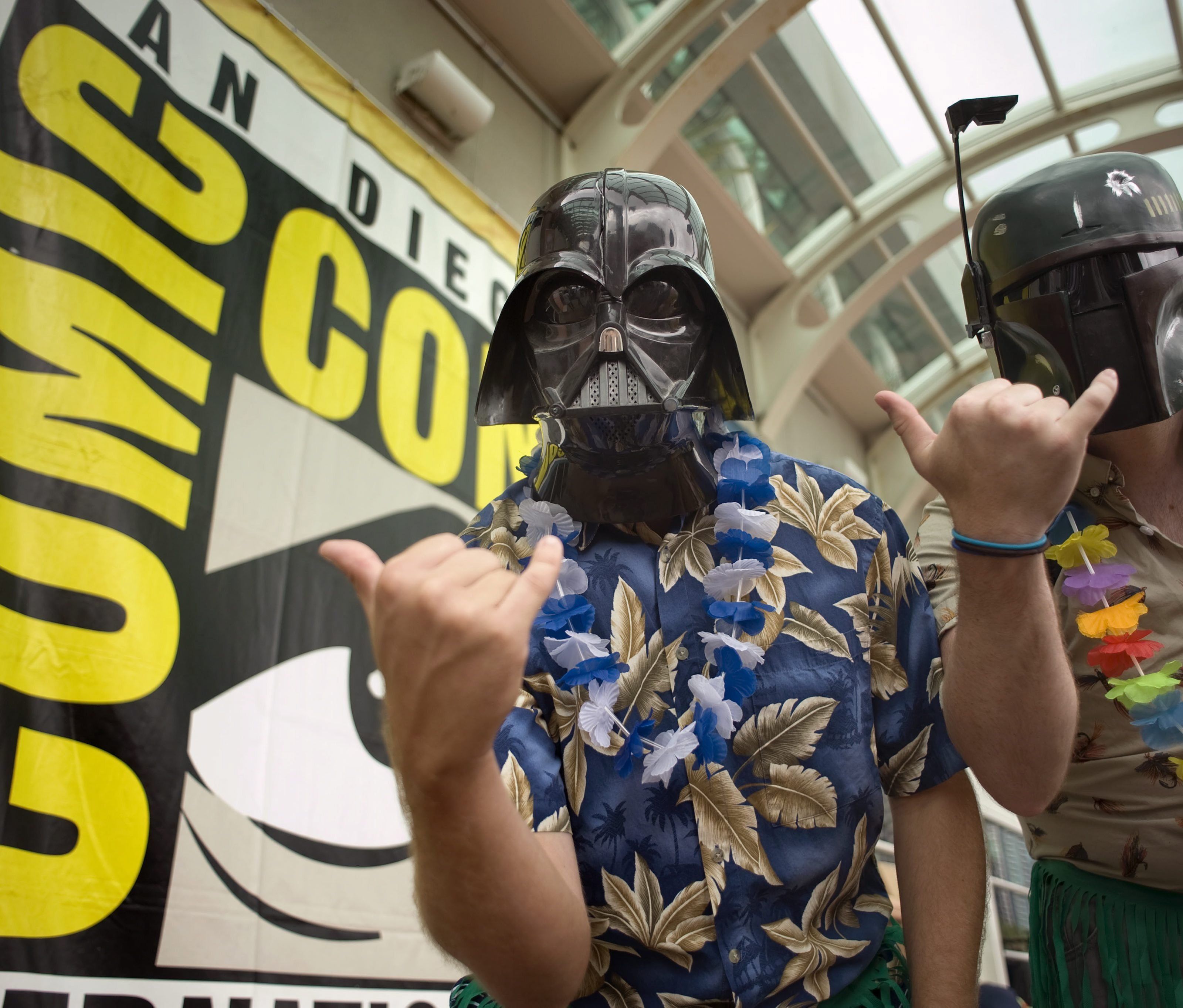 Am Donnerstag wurde die Comic Con in San Diego eröffnet. Am Donnerstag wurde die Comic Con in San Diego eröffnet.