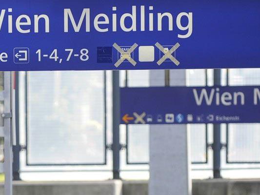 Ein 26-Jähriger wurde am Bahnhof Meidling festgenommen.