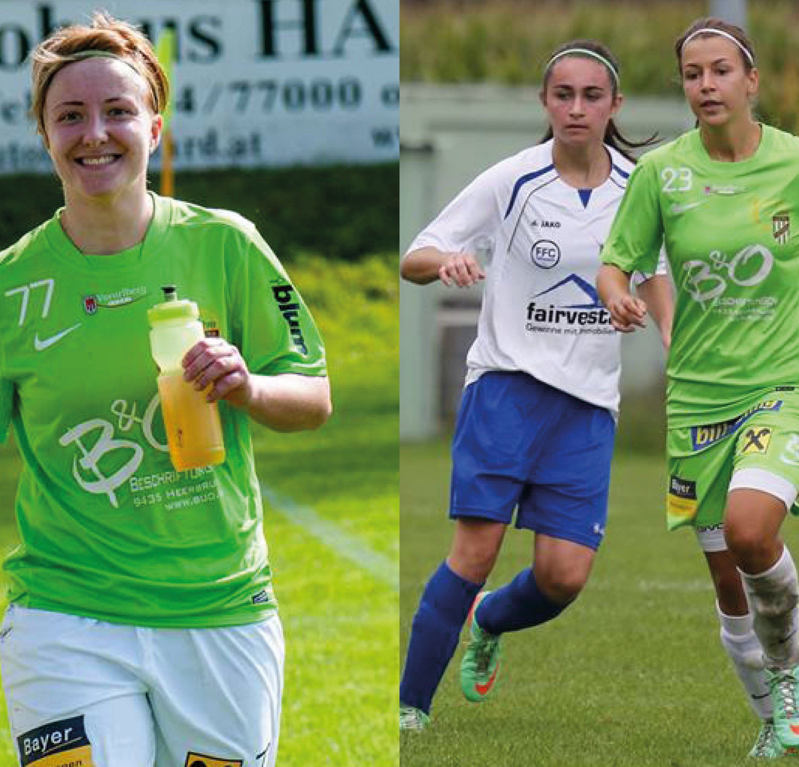 Zeljka Sipura und Bettina Egender wechseln ins Vorderland Zeljka Sipura und Bettina Egender wechseln ins Vorderland