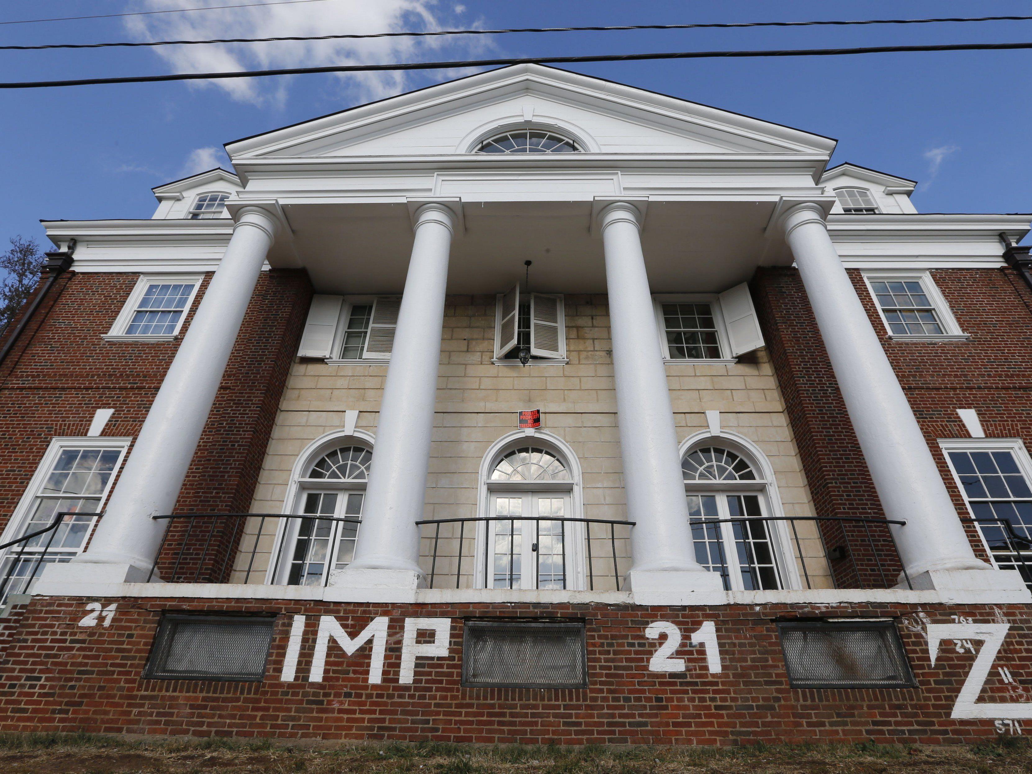 Phi Kappa Psi-Haus der University of Virginia.