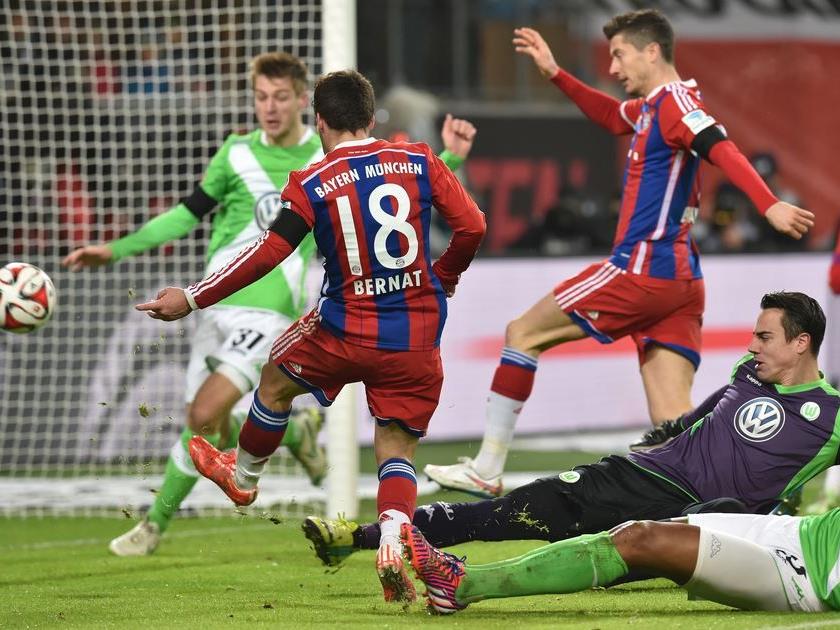 Erstes Duell im Supercup: Wolfsburg gegen Bayern München.