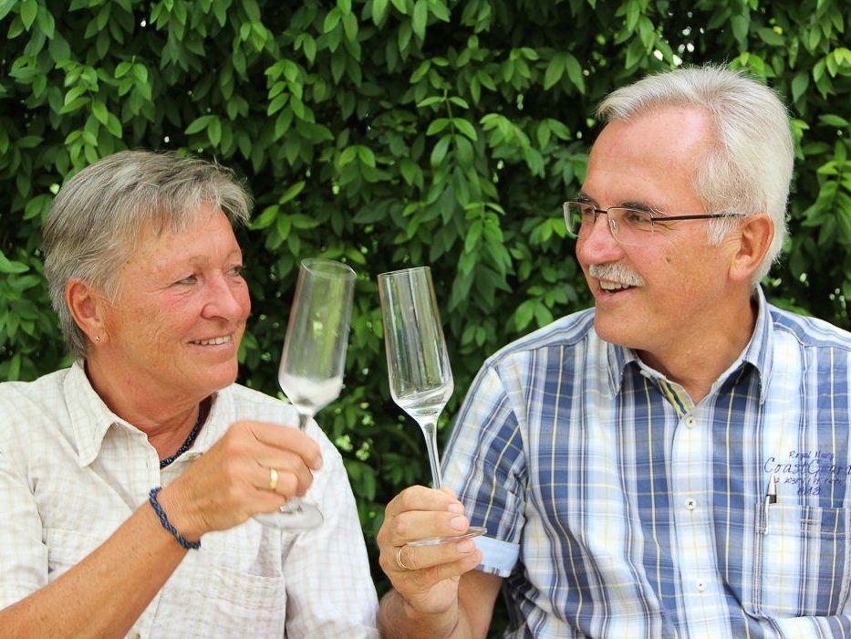 Doris und Luis Fellacher genossen den feinen Abend. Doris und Luis Fellacher genossen den feinen Abend.