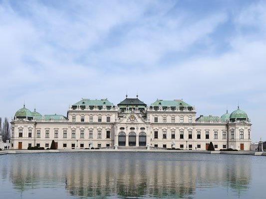 Auch virtuell kann man das Belvedere in Wien besichtigen.