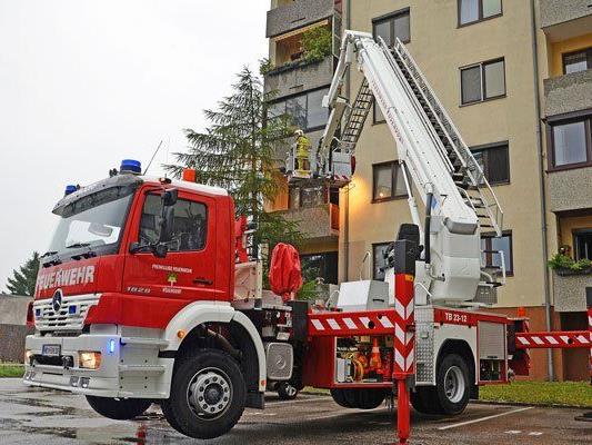Einsatz der Feuerwehr am Mittwoch in Vösendorf.