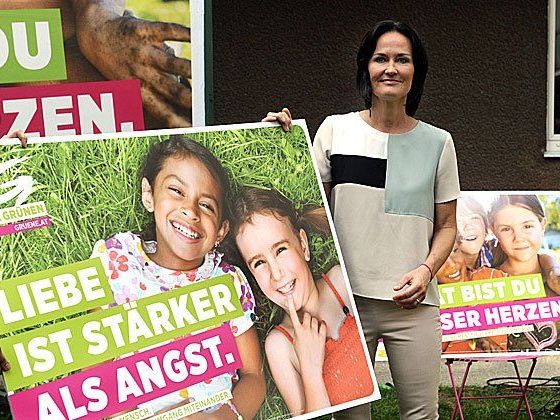 Bundessprecherin Eva Glawischnig bei der "Erklärung zur Lage Österreichs" am Donnerstag