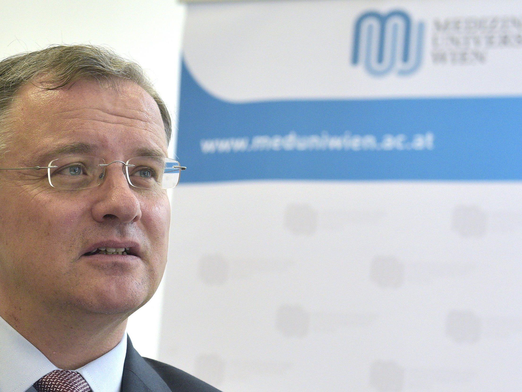 Markus Müller ist der neue Rektor der Medizin Universität Wien.
