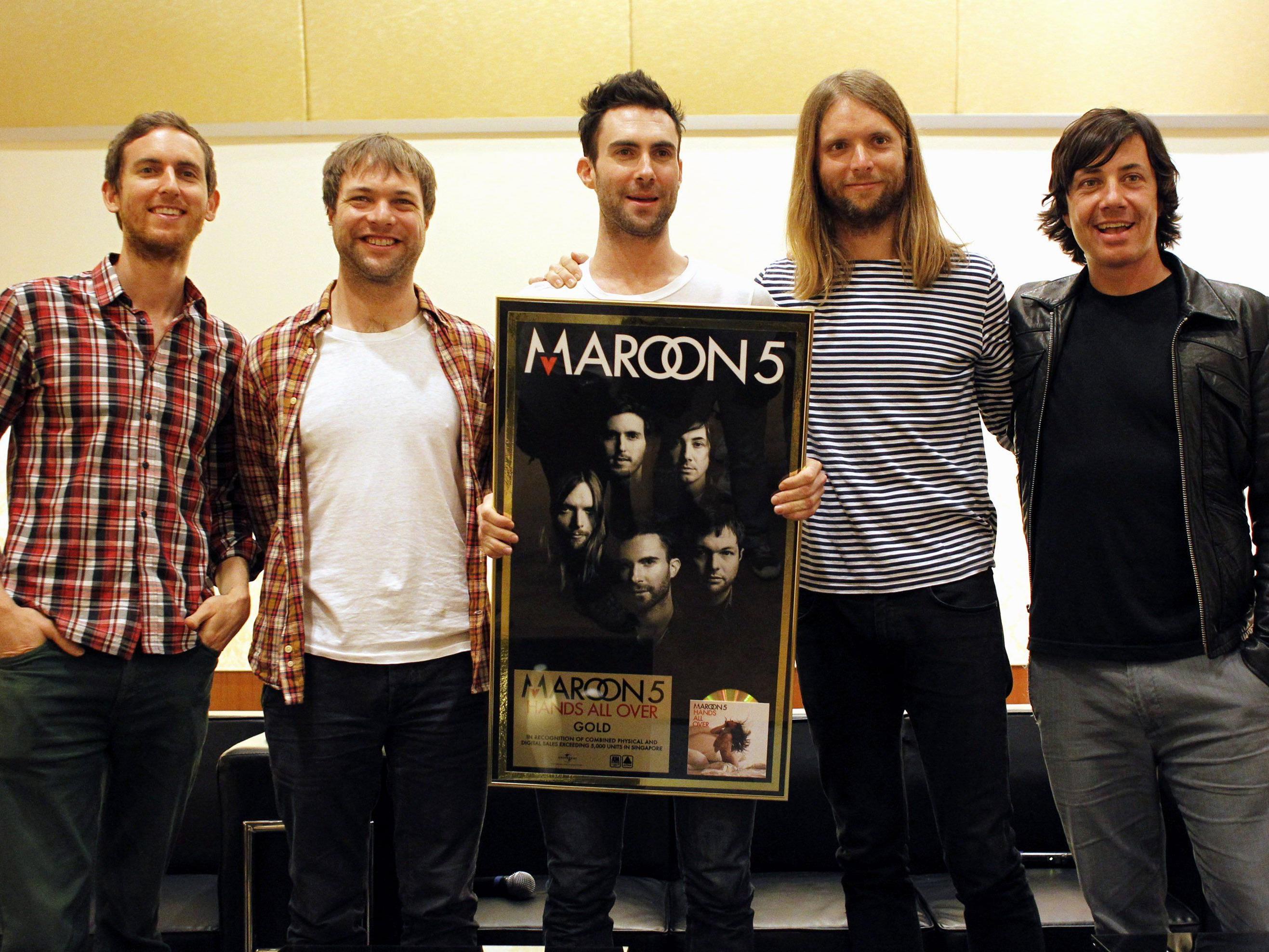 Konzert von US-Popgruppe Maroon 5 in Shanghai abgesagt