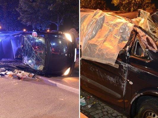 Verkehrsunfall in Wien-Leopoldstadt: Fünf Personen verletzt