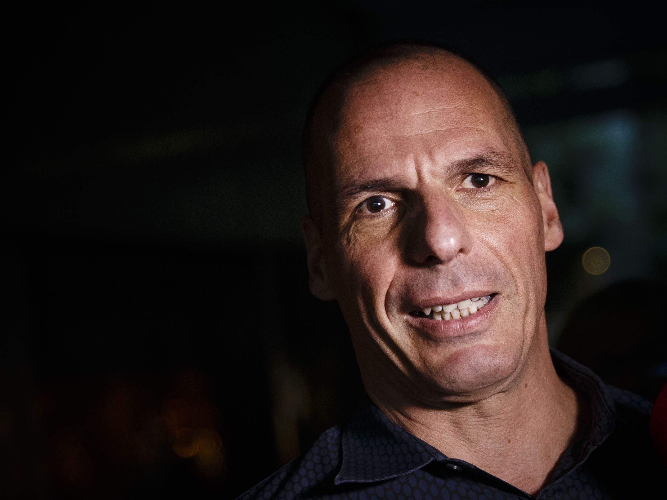 Varoufakis: Geldgeber wollen Angst schüren. Varoufakis: Geldgeber wollen Angst schüren.