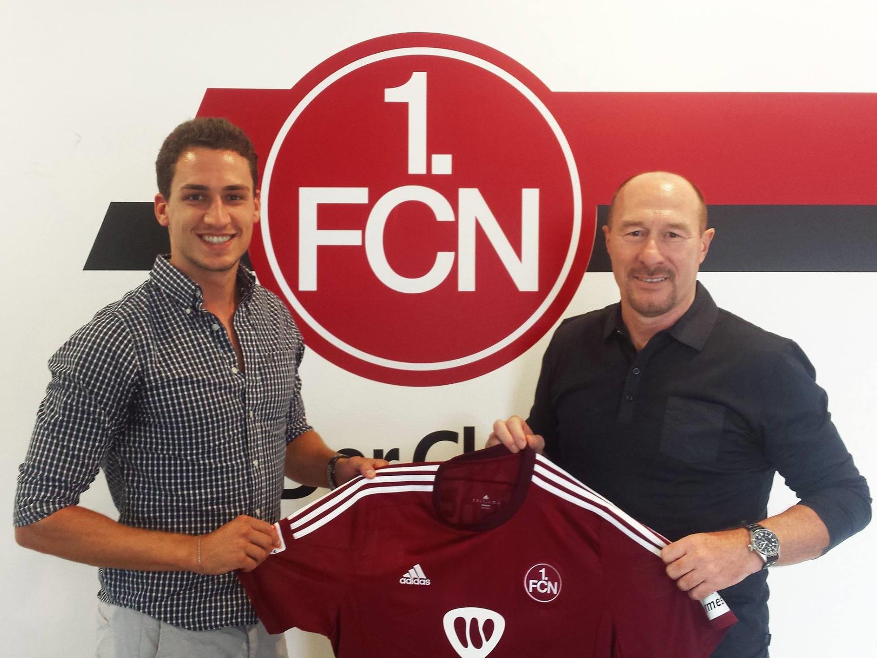Georg Margreitter wird in Zukunft das Trikot des 1. FC Nürnberg überstreifen.