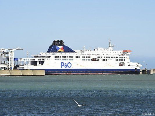 Fähren des britischen Unternehmens P&O sitzen fest Fähren des britischen Unternehmens P&O sitzen fest