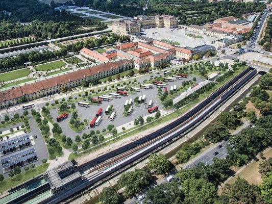Das Schönbrunner Vorfeld soll bis 2017 neu gestaltet werden. Das Schönbrunner Vorfeld soll bis 2017 neu gestaltet werden.