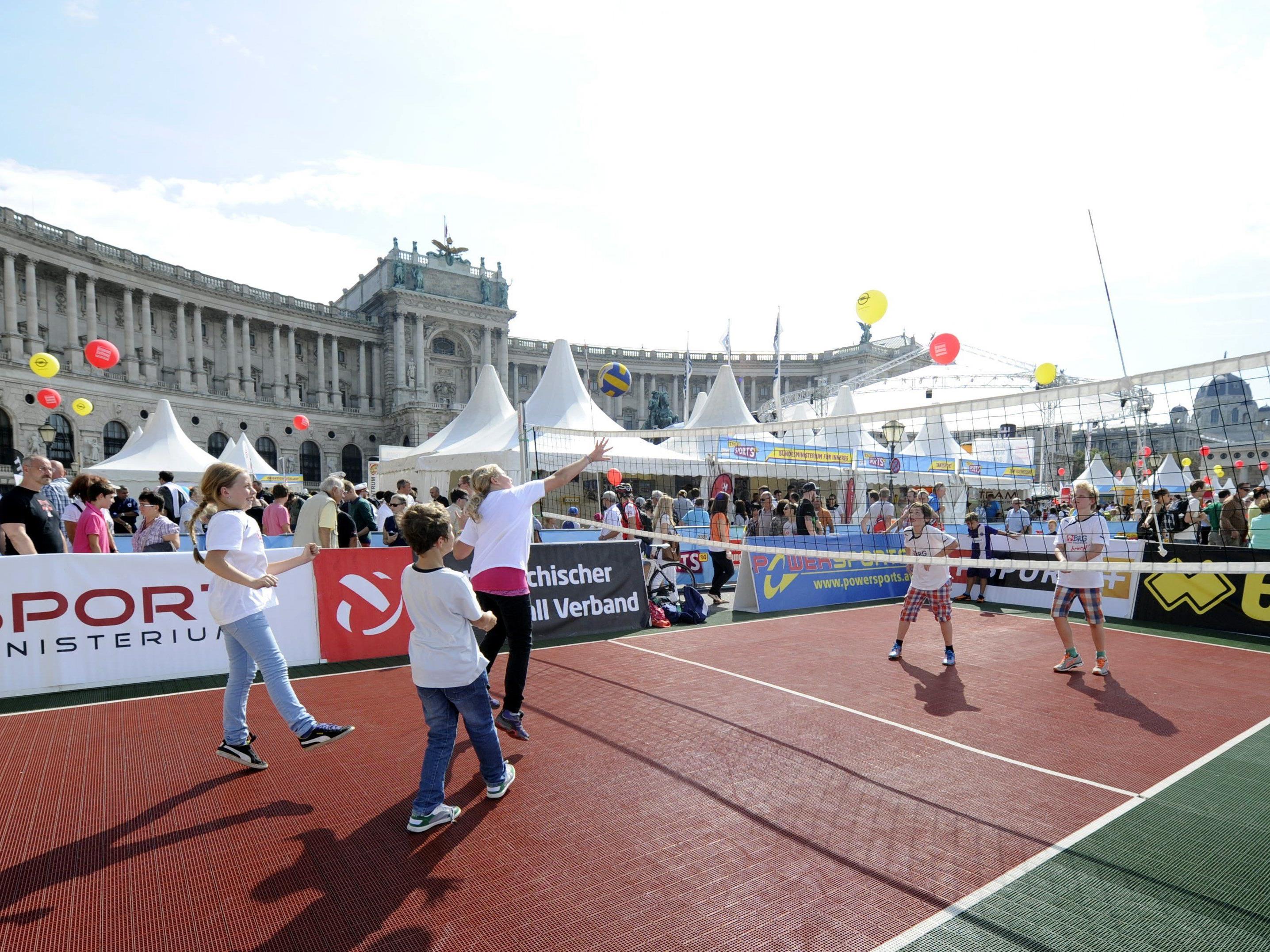 Das Vienna Sport Festival will die Wienerinnen und Wiener zum Sporteln animieren.