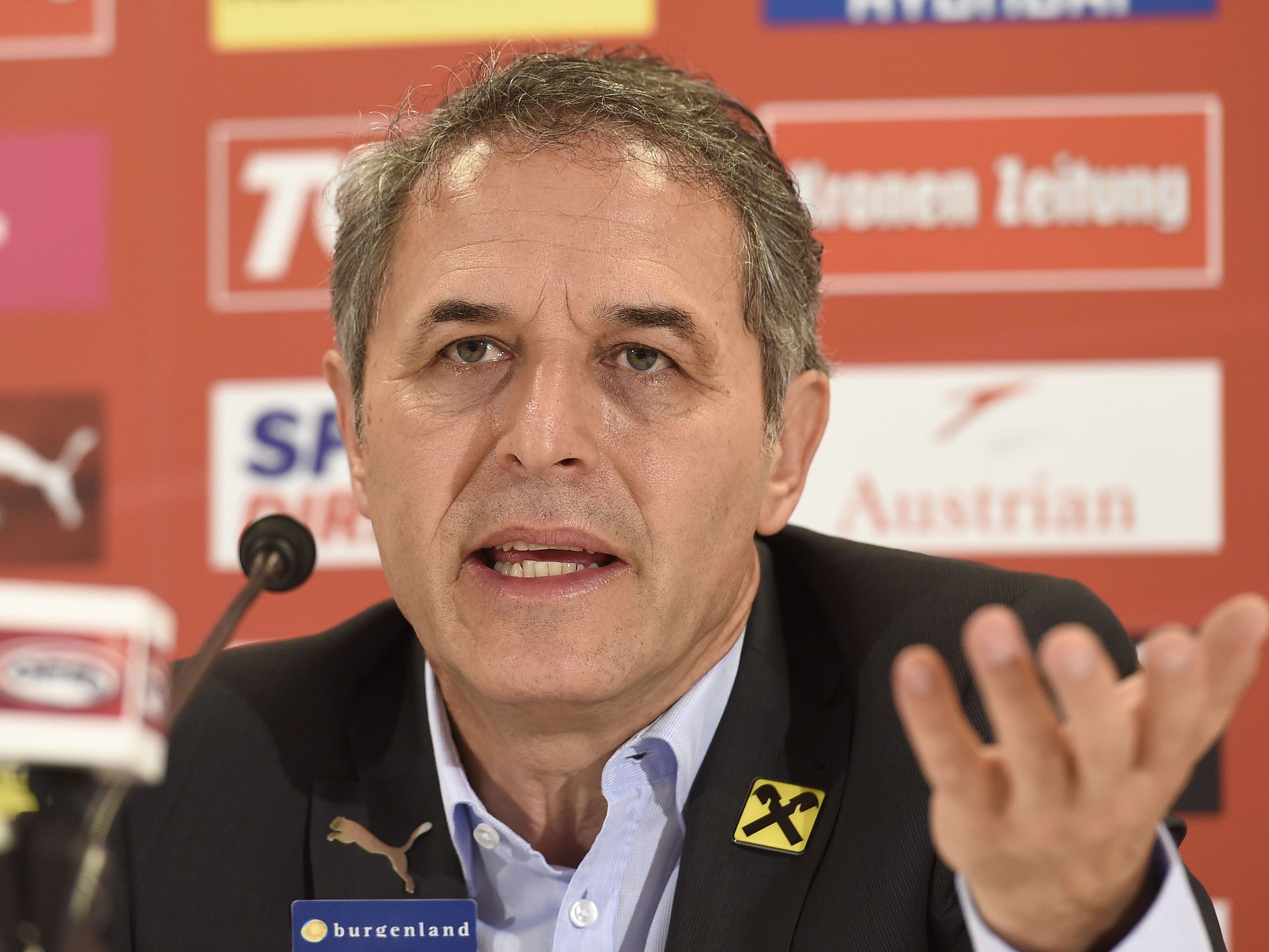 Marcel Koller und sein Team wollen zur EURO 2016. Marcel Koller und sein Team wollen zur EURO 2016.