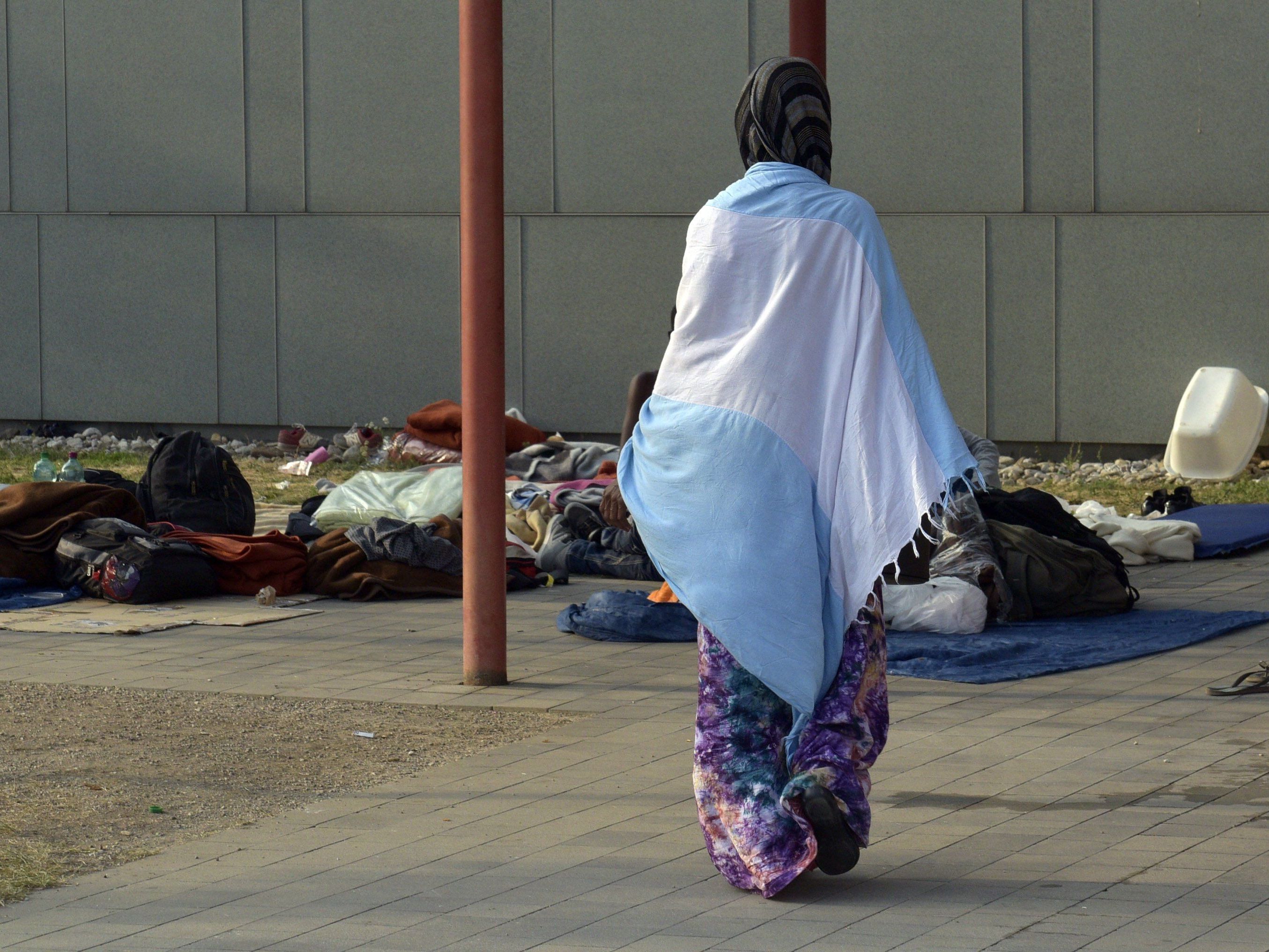 Es gibt einige Sammelstellen für Flüchtlinge und Bedürftige in Wien