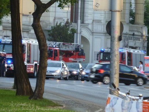 Der Einsatz beim Palais Auersperg Der Einsatz beim Palais Auersperg