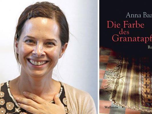 "Die Farbe des Granatapfels" ist der erste Roman von Anna Baar