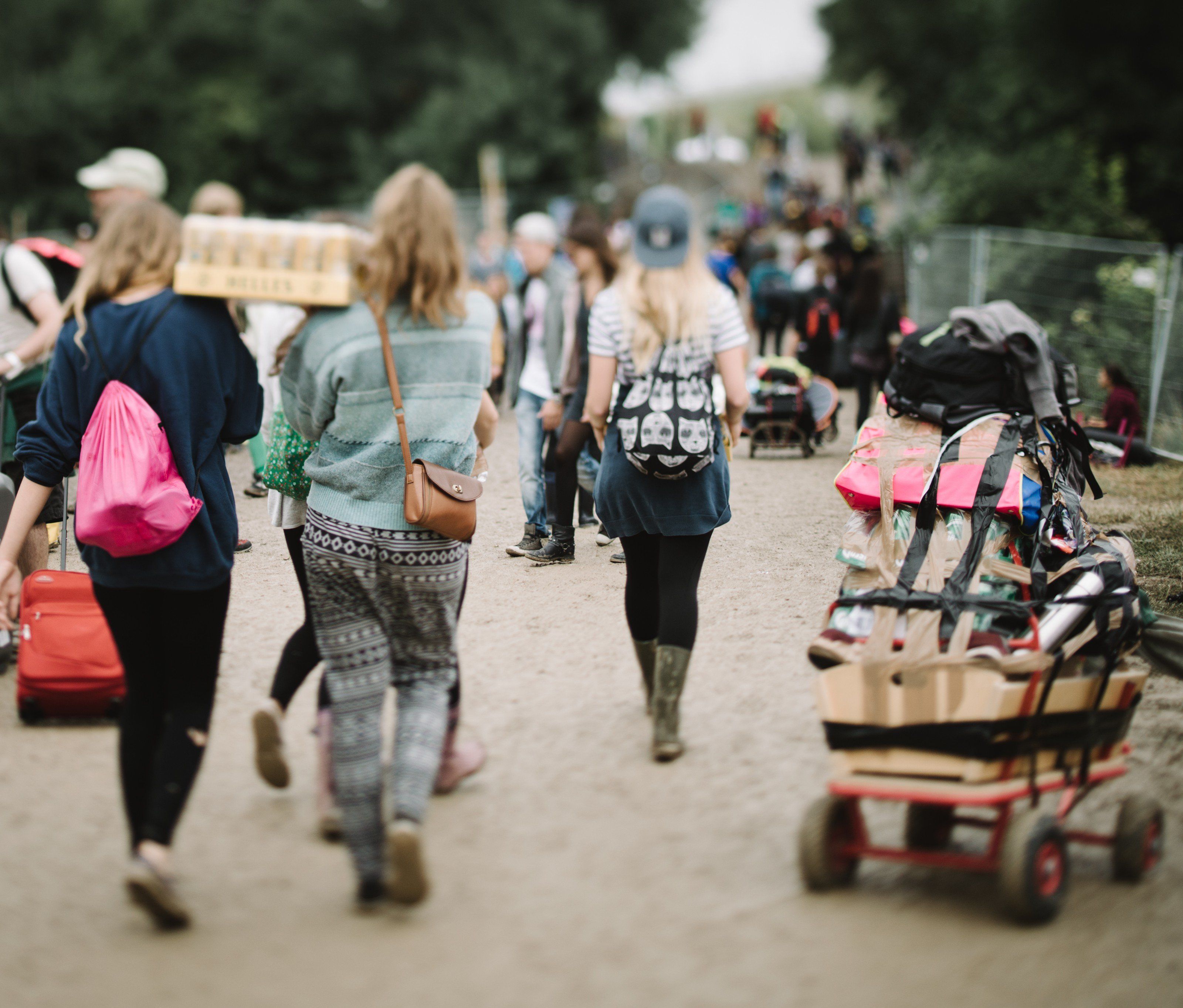 Festivalbesucher am Frequency - Die Sanitäter stehen bereit Festivalbesucher am Frequency - Die Sanitäter stehen bereit