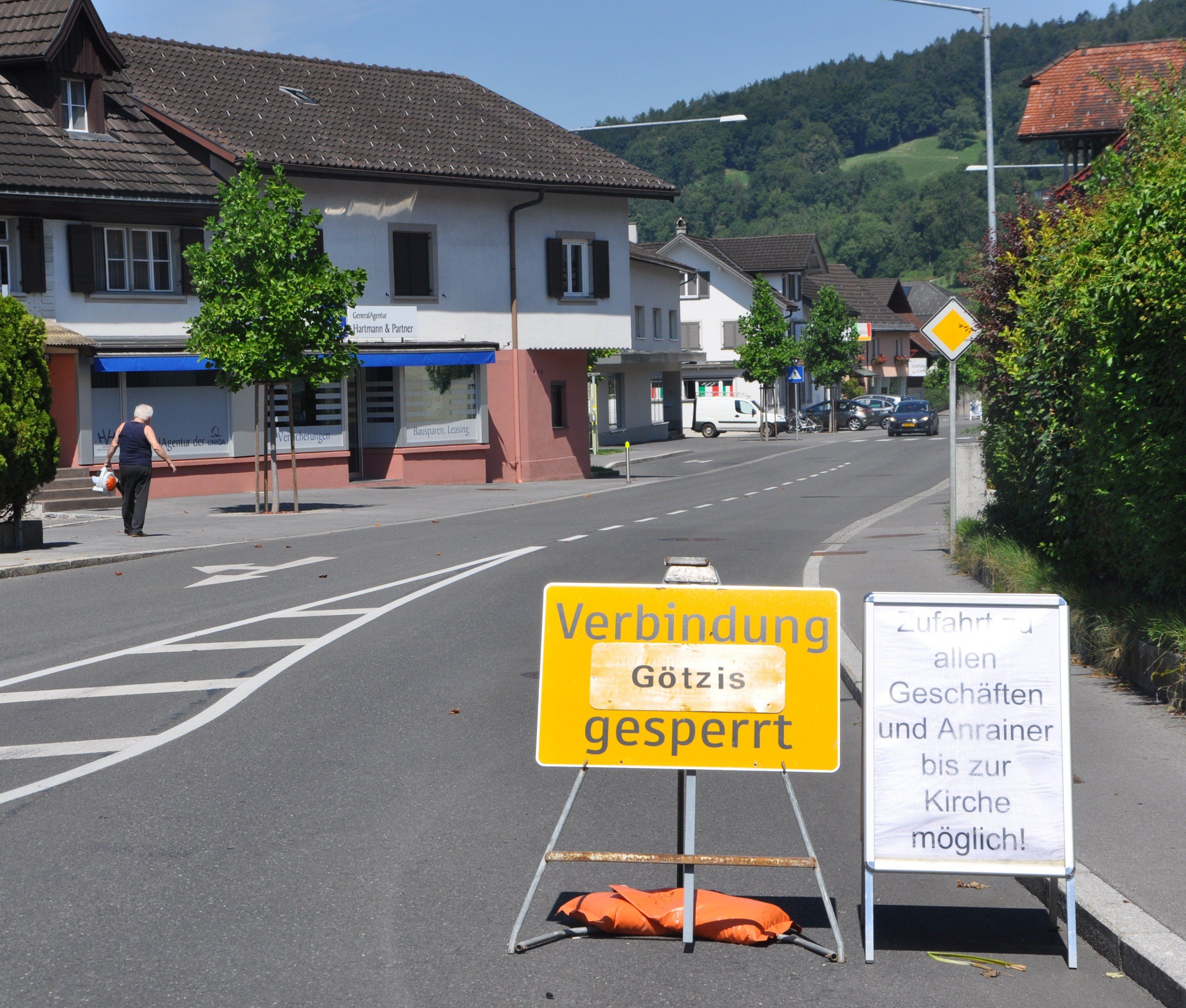 Ab Ende der Woche ist Walgaustraße L 50 von Klaus nach Götzis wieder für den gesamten Verkehr geöffnet. Ab Ende der Woche ist Walgaustraße L 50 von Klaus nach Götzis wieder für den gesamten Verkehr geöffnet.