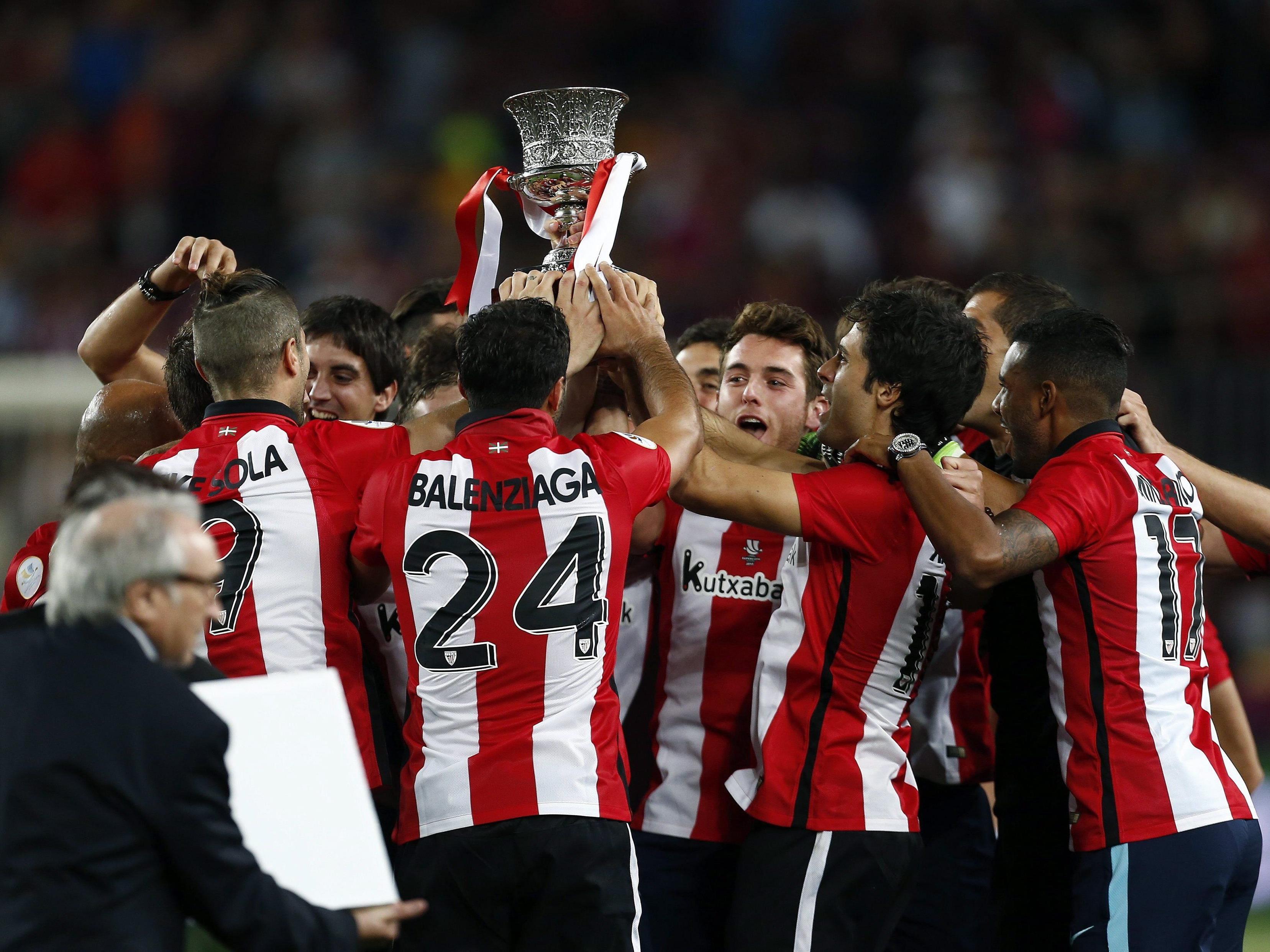 Athletic Bilbao freut sich über den ersten Titel seit 31 Jahren.