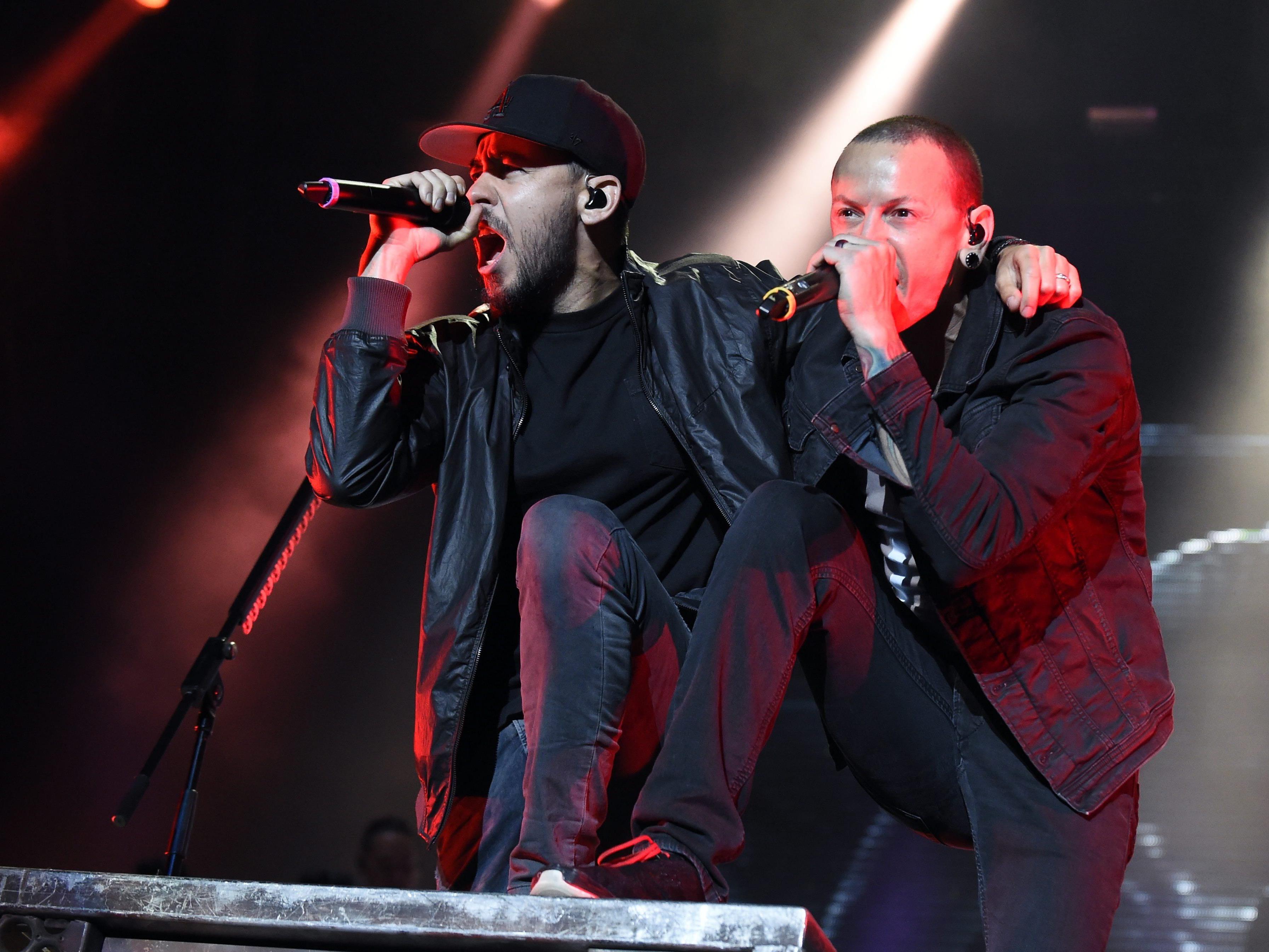 Linkin Park auf der Space Stage am FQ-Finaltag