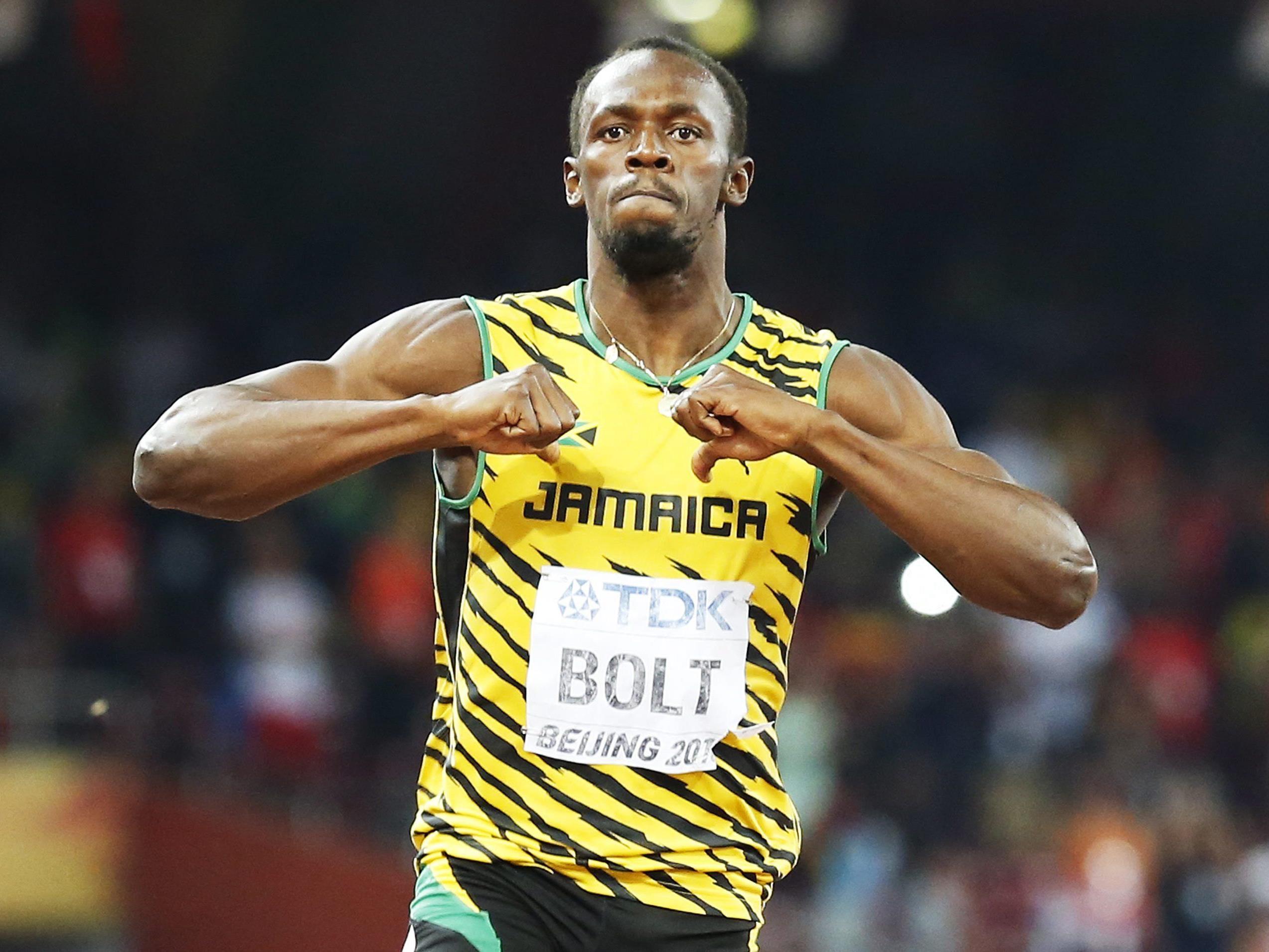 Usain Bolt gewinnt erneut die Goldmedaille.