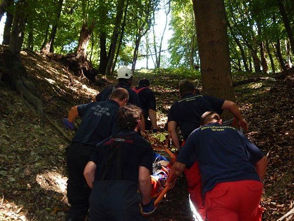 Beim Einsatz in Penzing Beim Einsatz in Penzing