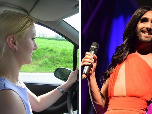 "Unstoppable" fühlen sich Autofahrer anscheinend bei Pop-Musik von Conchita Wurst und Co.