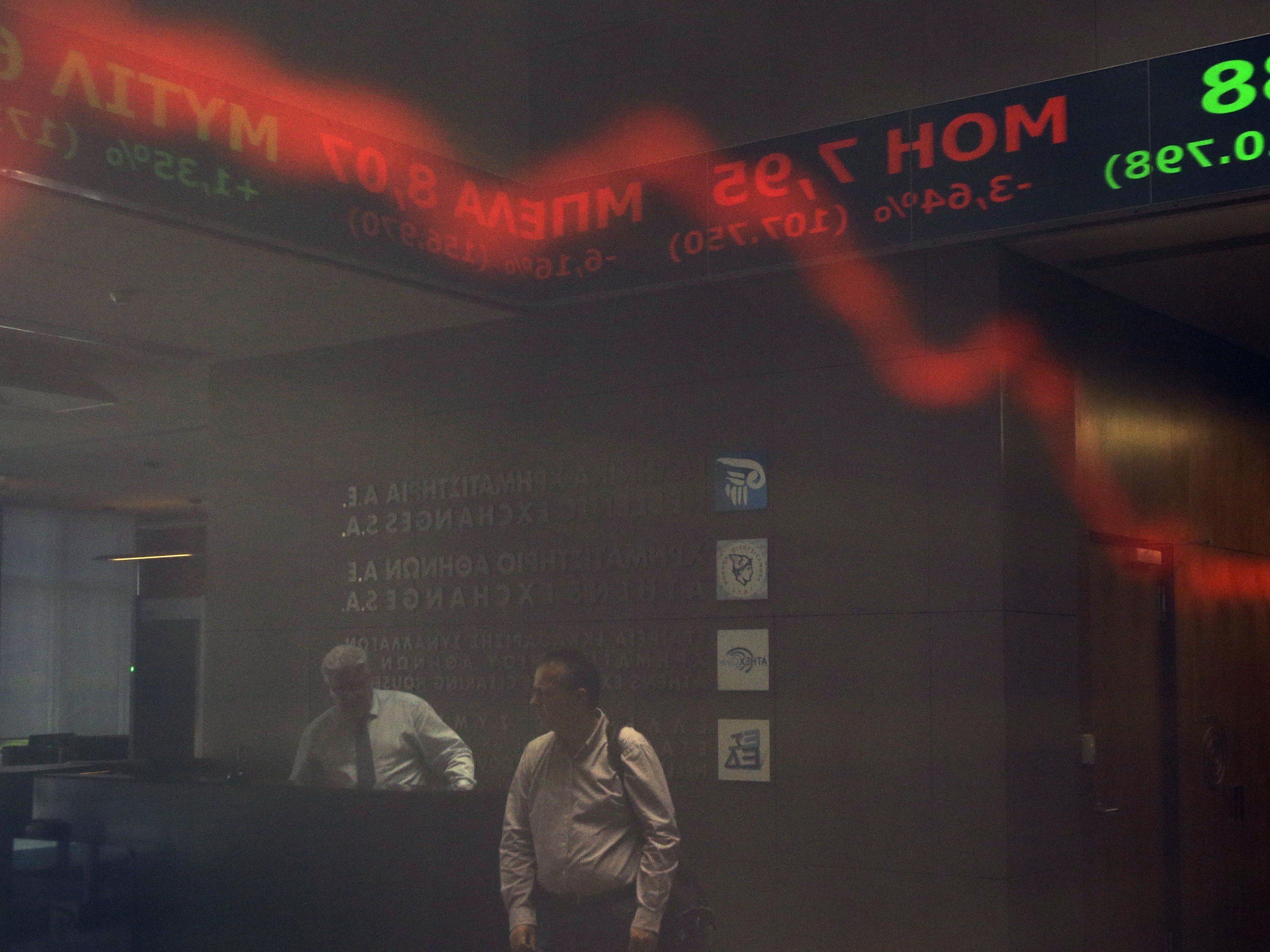 Griechische Börse wieder geöffnet - Absturz um fast 23 Prozent